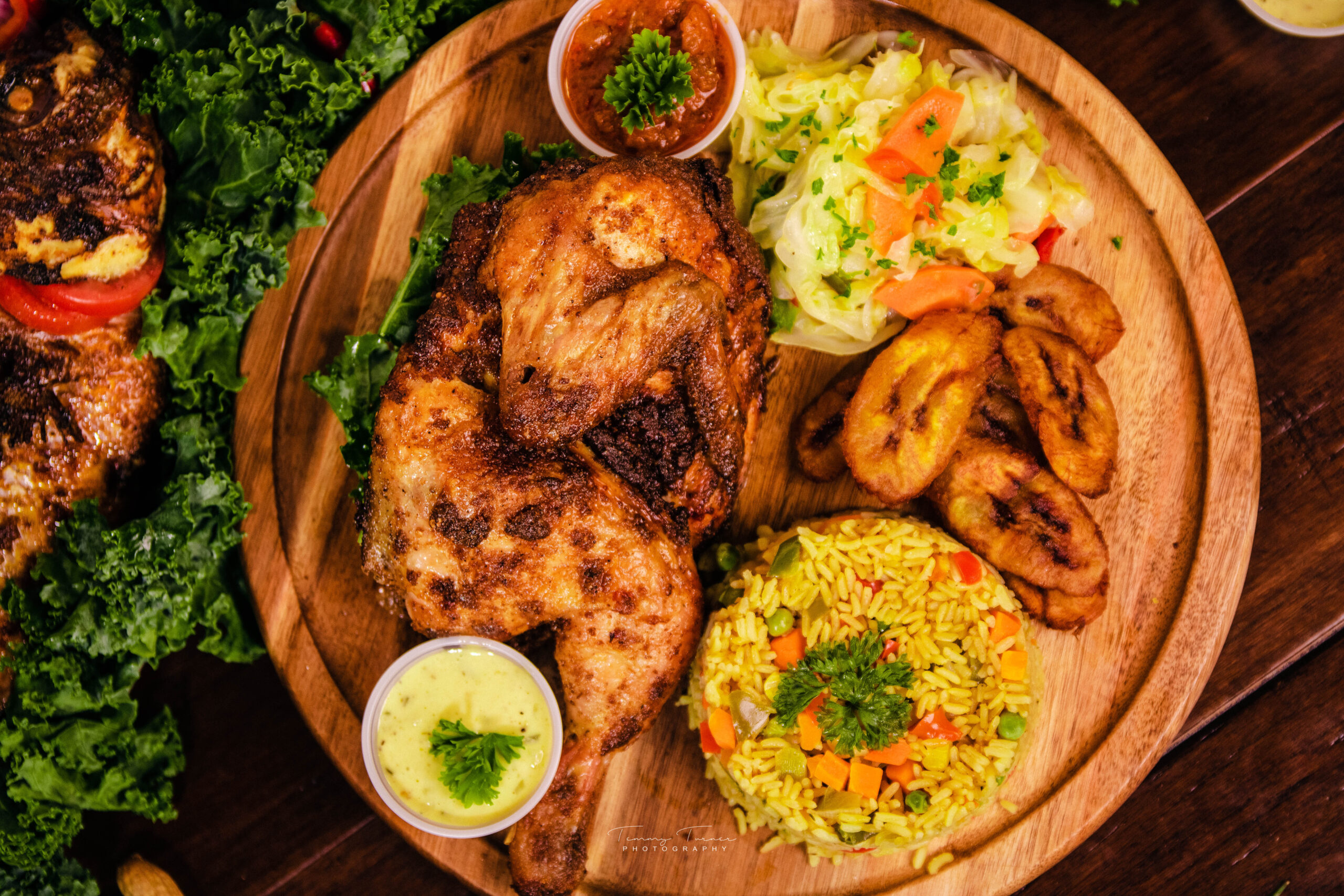Jerk Chicken Platter