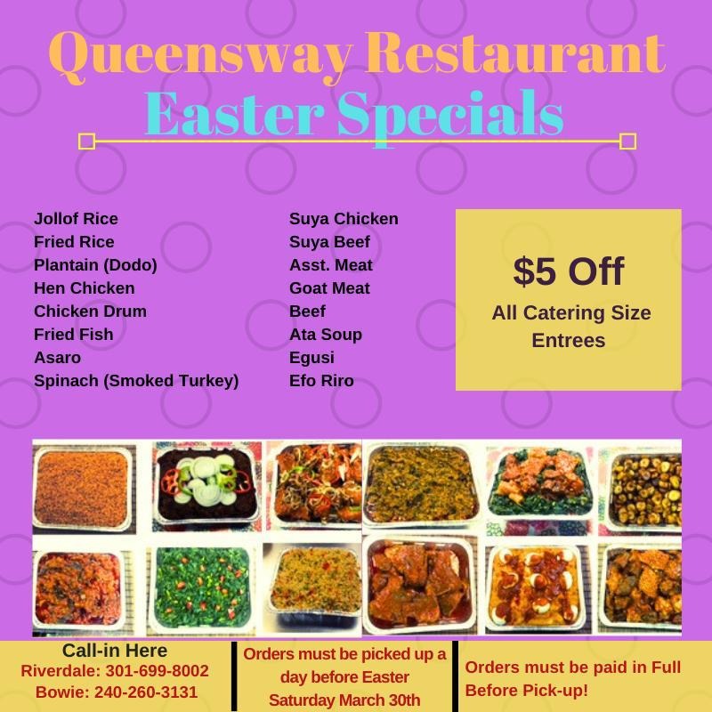 Easter Specials